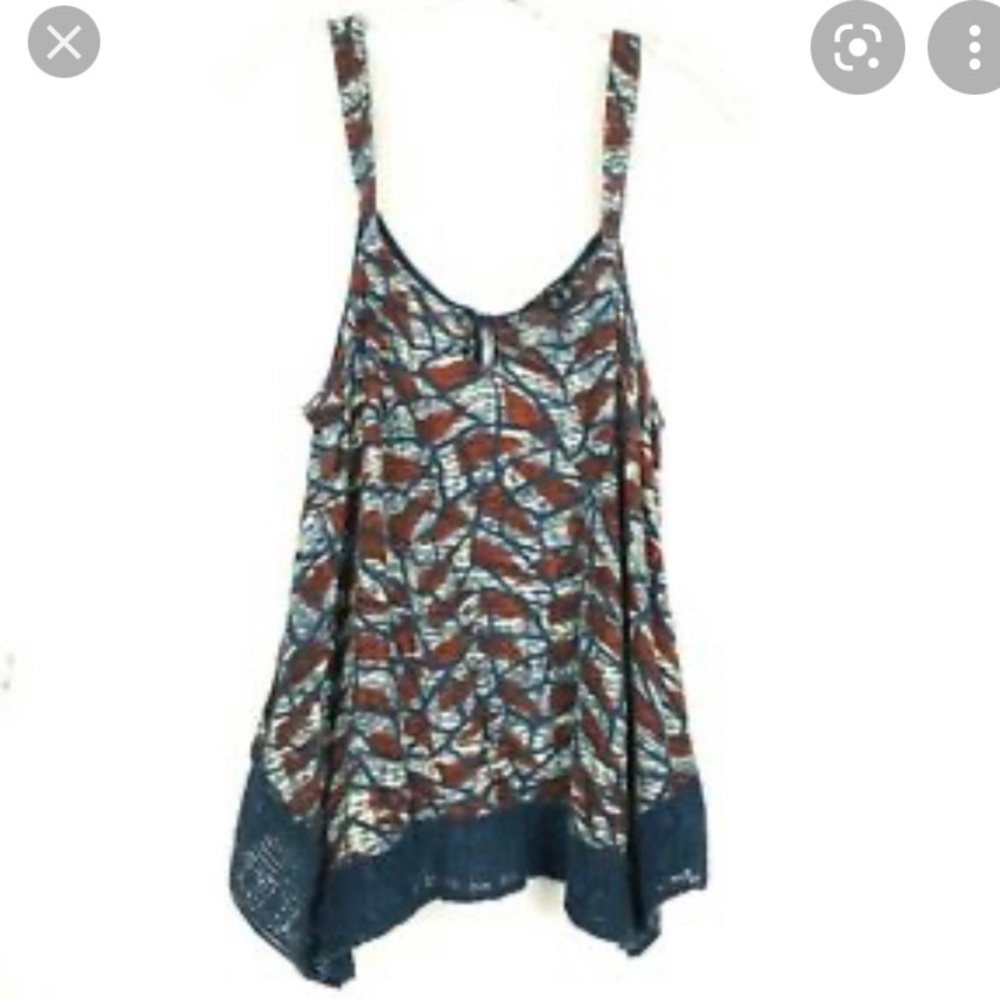 Lucky Brand crochet swing tank